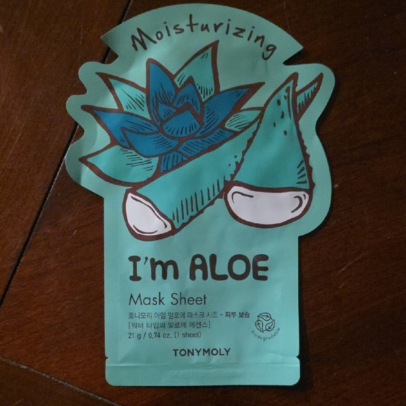 (J21) I'm Aloe Moisturizing Mask Sheet - Green - Picture 1 of 5